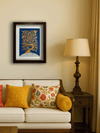 A Whimsical Tree, Birds and Fishes: A Phad Painting by Kalyan Joshi for sale