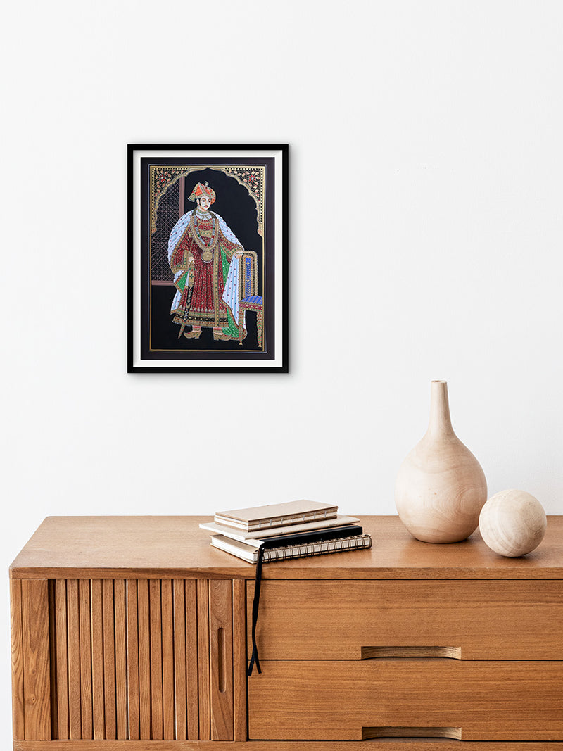 Amritsari Pair, Miniature Painting for sale