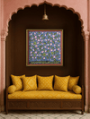 Beyond the Blue: Lotus Euphoria Pichwai by Shehzaad Ali Sherni