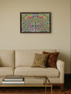 Birds on Tree Rogan Art by Rizwan Khatri for sale