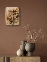 Blooming Flowers in Terracotta by Dolon Kundu for sale