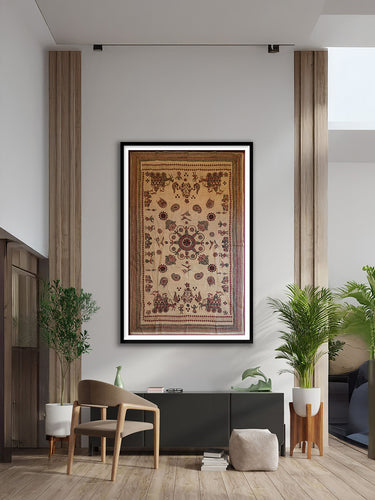 Celebration of Life, In Kantha by Mahamaya for sale