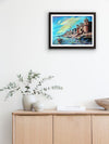 Chet Singh Ghat, Varanasi in Acrylic by Ashish Kumar Mishra for sale