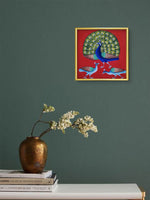 Divine Peacocks: The Divine Birds in Pichwai by Naveen Soni for sale