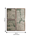 Floral Motif with architechtural Elegance in Sanjhi by Ashutosh Verma for sale