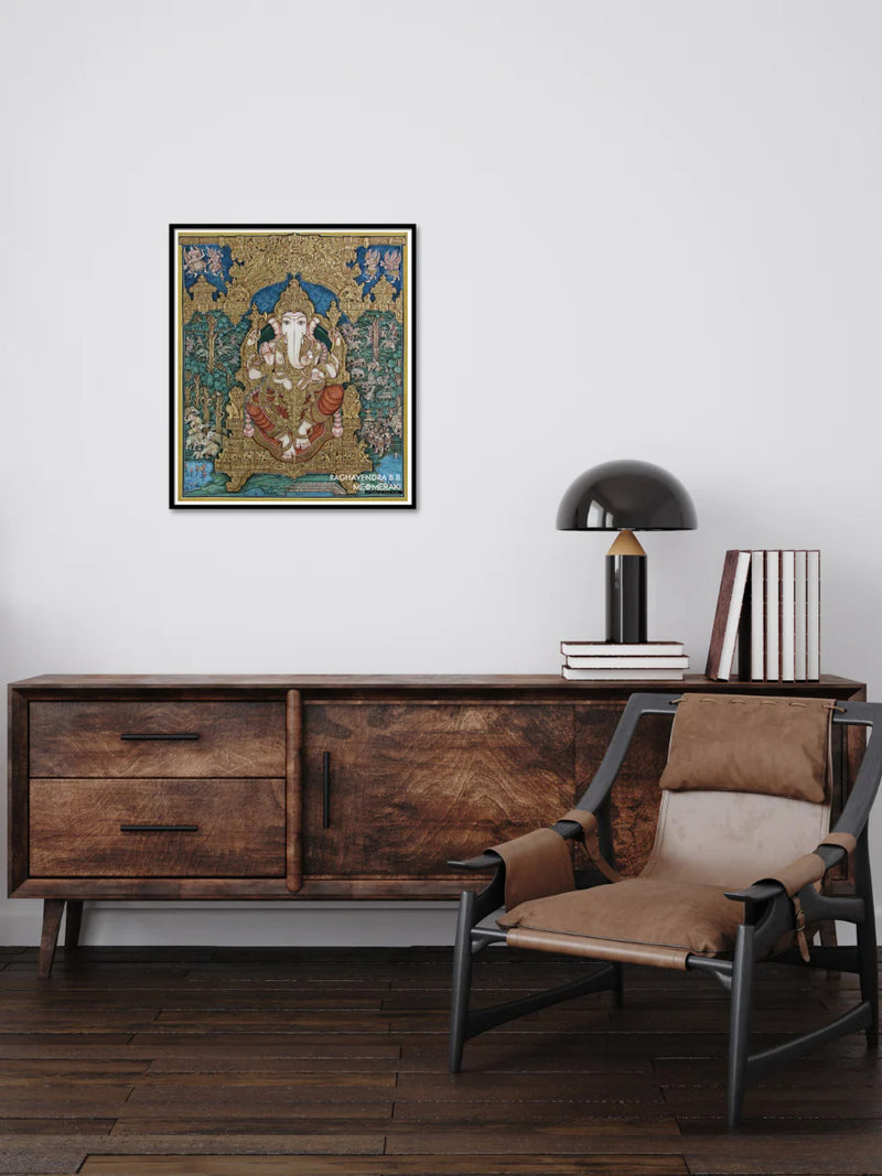 Ganpati Bappa In Mysore by Raghavendra B B for sale
