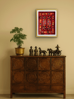 Geometric Paradise: Banjara Embroidery by Sapavat Siddu for sale