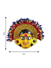 Goddess Parvati in Chhau Mask by Dharmendra Sutradhar