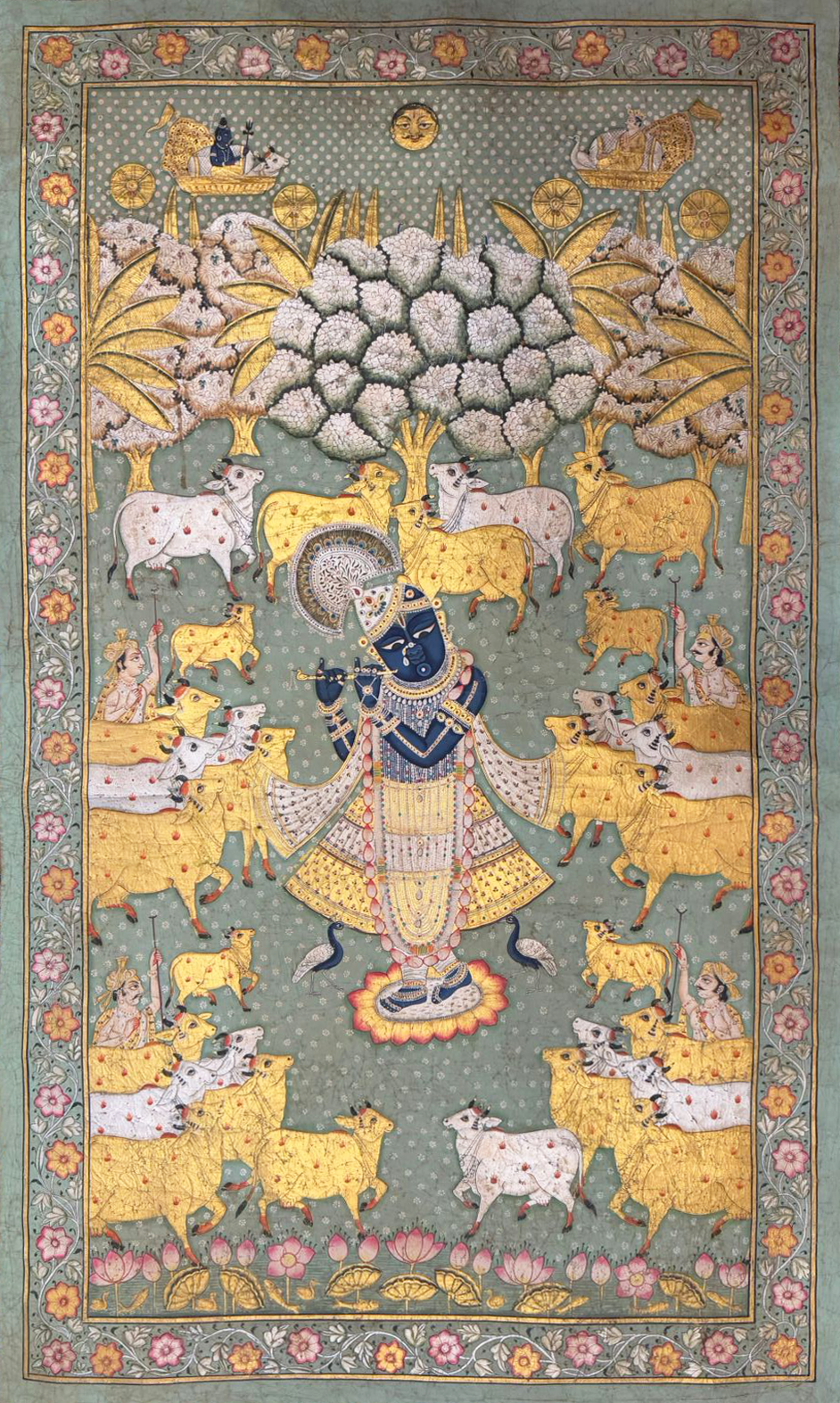 Gopashtami in Pichwai by Naveen Soni Thumbnail