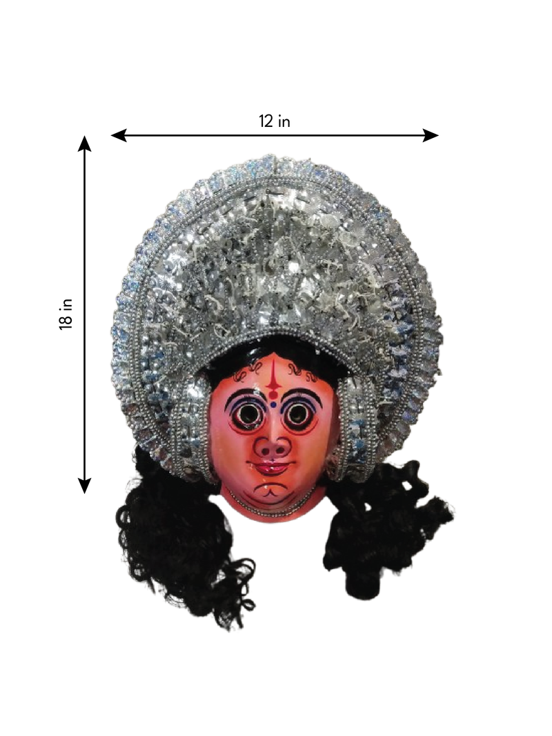 Karitkeya: The God of War in Chhau Mask by Dharmendra Sutradhar