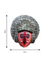Lord Ganesha in Chhau Mask by Dharmendra Sutradhar