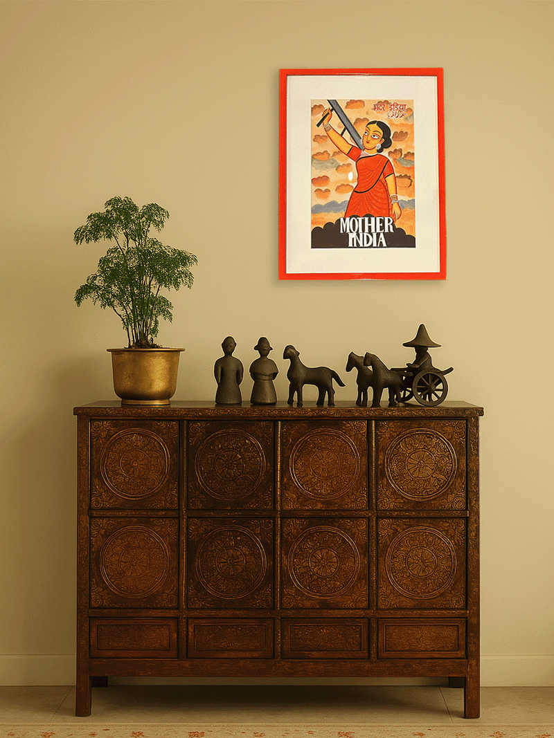 Mother India in Kalighat by Sonali Chitrakar for sale
