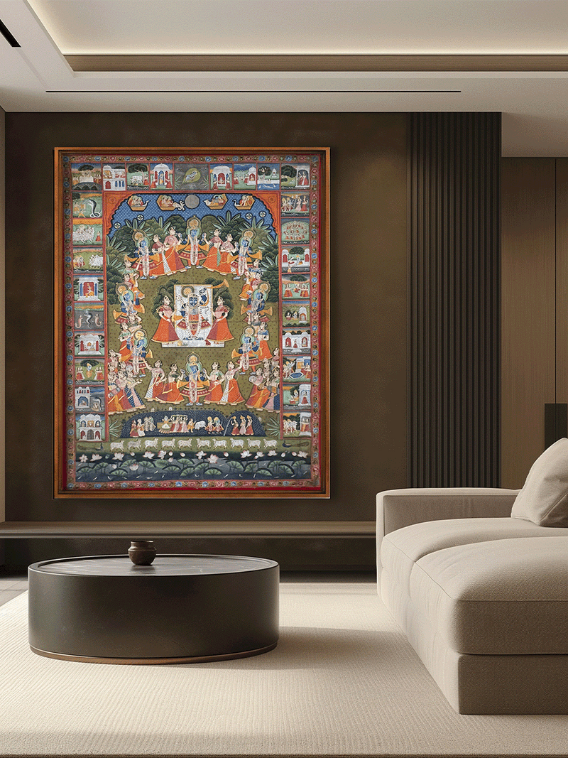 Raas Leela: The Dance of Divine by Naveen Soni for sale