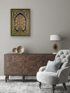 Rogan art of tree of life on cloth for sale