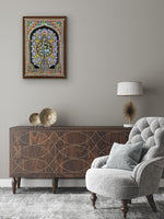  Rogan art of tree on cloth for sale