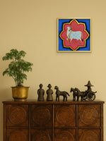 Sacred Cow: The Walk of Grace in Pichwai by Dinesh Soni for sale