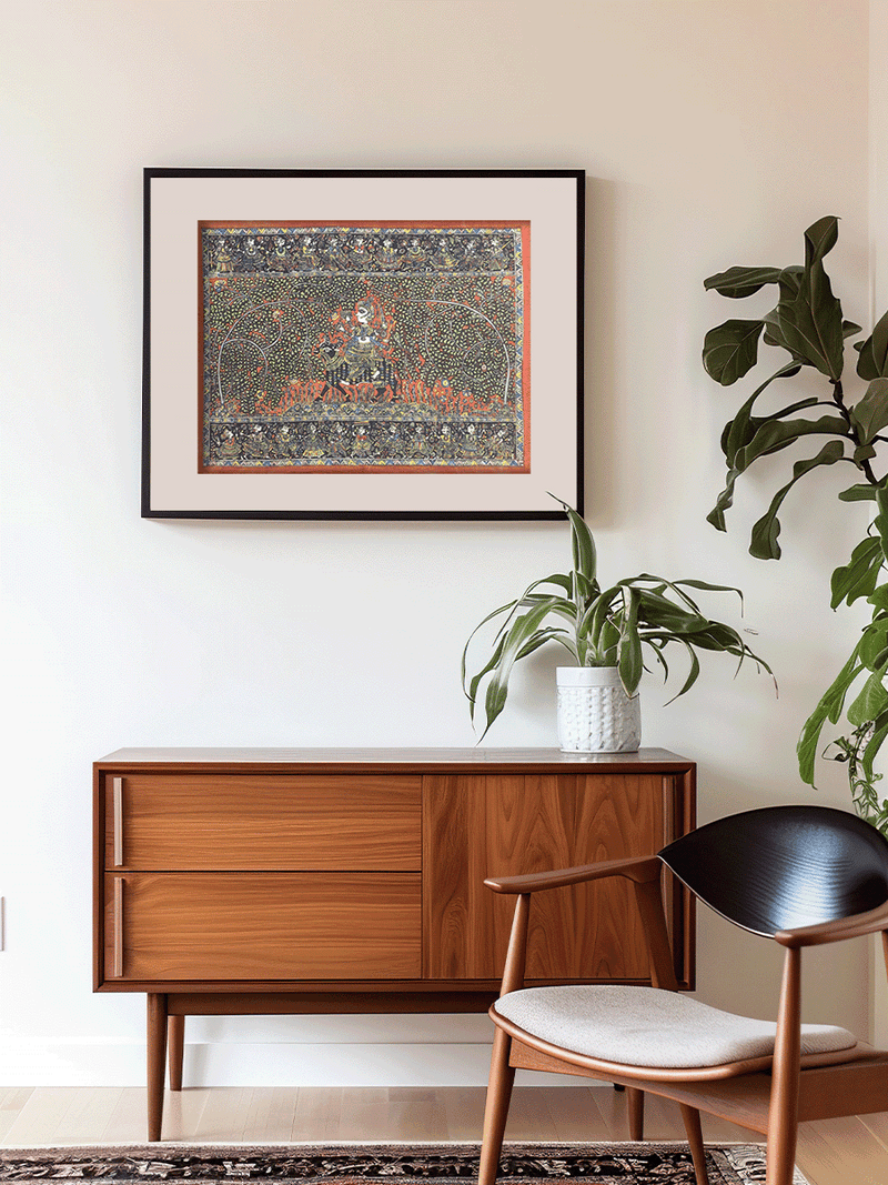 Sagat Mata in Mata Ni Pachedi by Vasant Manubhai Chittara for sale