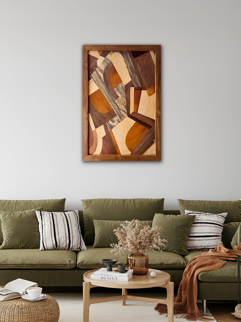 Synergy in Grain in Wood Inlay by Mohan Kumar for sale