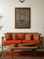 The Display of Shakti: Durga Puja in Kalighat and Pattachitra Art by Sonali Chitrakar for sale