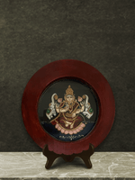 The Elegant Gajalakshmi in Mysore Painting by Hemalath B for sale