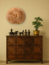 The Floral Ecstacy in Teracotta by Dolon Kundu for sale