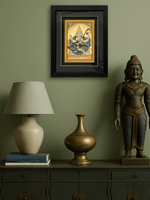 The Goddess of Knowledge and Arts: Saraswati in Mysore Art by Hemalatha B for sale