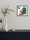 The Graceful Wanderer: A Deer in Gond by Kailash Pradhan for sale