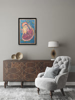The Holy Embrace: Parvati Ganesha in Kalighat by Sonali Chitrakar for sale