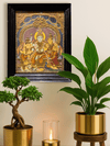 The Ideal Family: Shiv Parivaar in Tanjore by Sheratone Antique Arts for sale