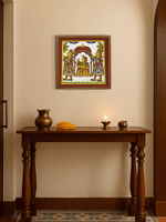 The Palanquin Journey: A Phad Painting by Kalyan Joshi for sale