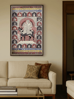 The Pantheon of Goddesses: Visat Mata in Mata ni Pachedi by Vasant Manubhai Chittara  for sale