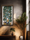The Thriving Life: Trees, Deer and Birds in Gond Painting by Choti Tekam for sale