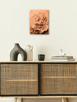 The Underwater Dreamscape: Fish in Terracotta by Dolon Kundu for sale