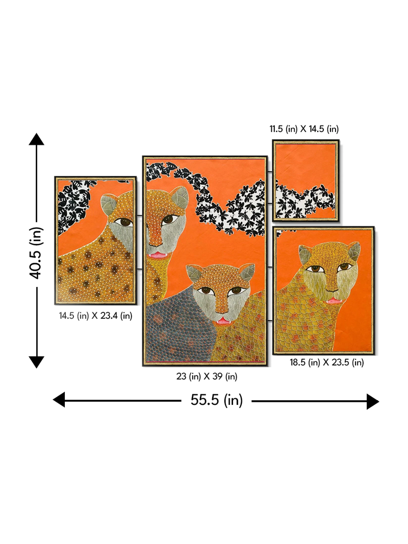 Tiger In Gond by Venkat Shyam