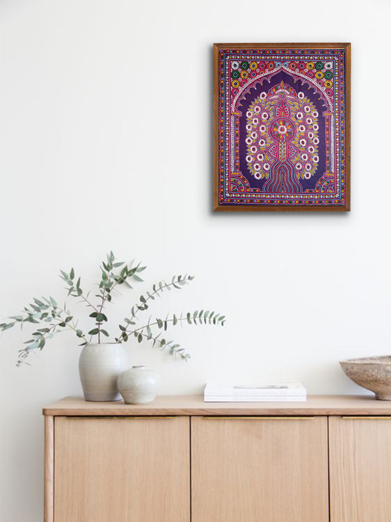  Tree of Life- Rogan Art by Rizwan Khatri for sale