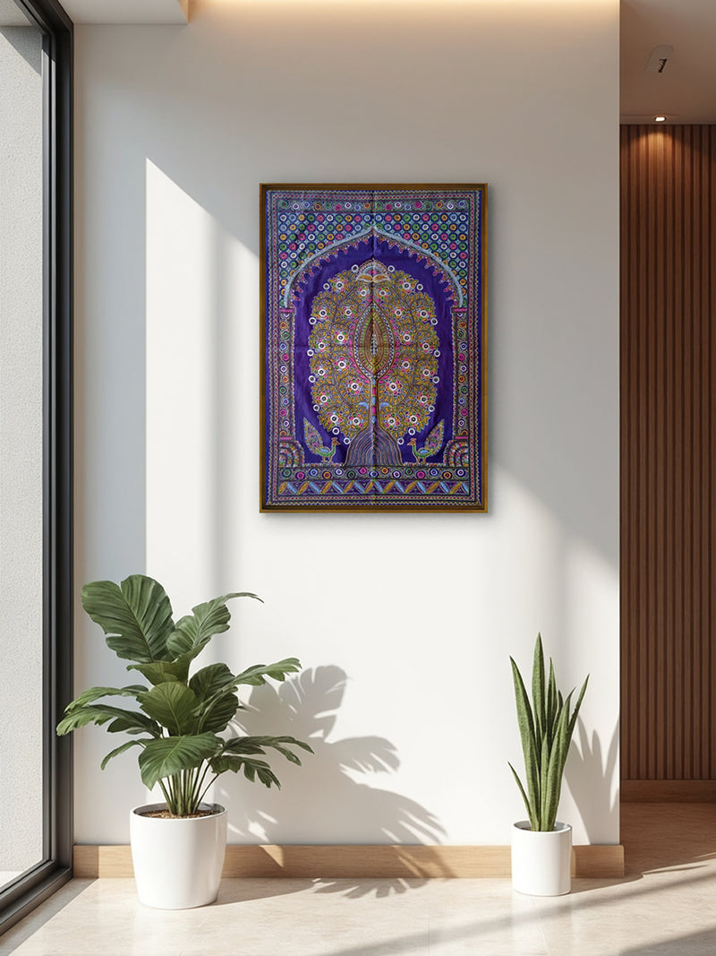 Tree of Life: Rogan Art by Rizwan Khatri for sale