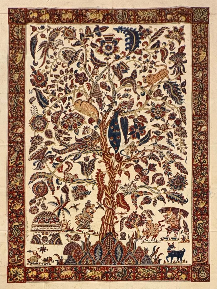 Tree of life in Machlipatnam Kalamkari by Varun Kumar Pitchuka Thumbnail