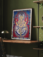 Vinayaka: Lord Ganesha in Kalamkari by Siva Reddy for sale