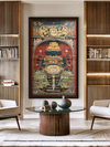 Virat Roop: Lord Krishna's Divine Leela in Pichwai by Naveen Soni for sale