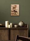 Waterside Harmony in Terracotta by Dolon Kundu for sale