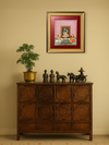 Worshipping Shrinathji In Pichwai by Shehzaad Ali Sherani for sale