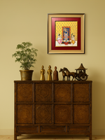 Worshipping Shrinathji In Pichwai by Shehzaad Ali Sherani for sale