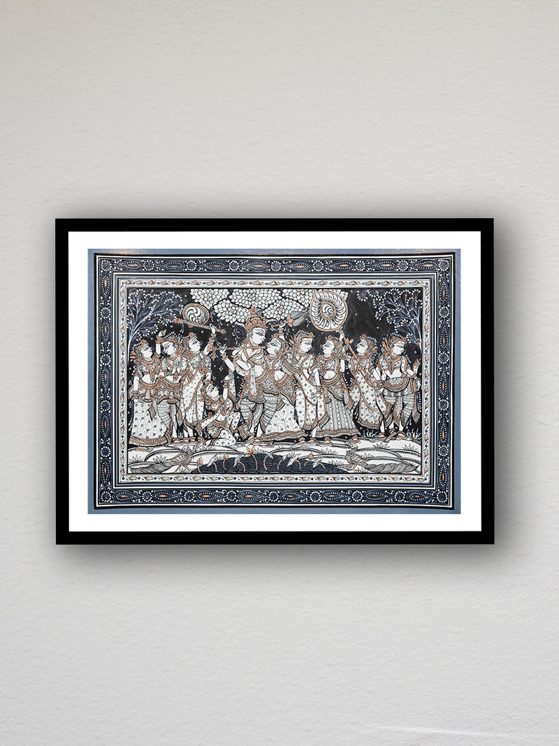 Divine Melody" Pattachitra Painting available in our shop for sale