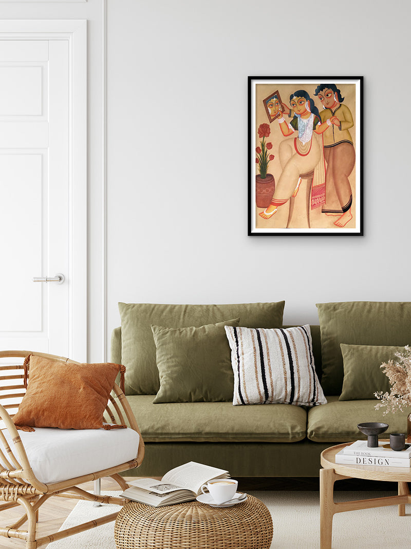 Mirror of Love: Kalighat Art by Bapi Chitrakar