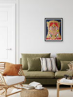 Opulence of Tirupati Balaji: Mysore Painting by Dr. J Dundaraja
