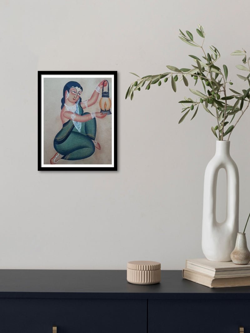 Radiance of a Woman: Kalighat Art by Bapi Chitrakar
