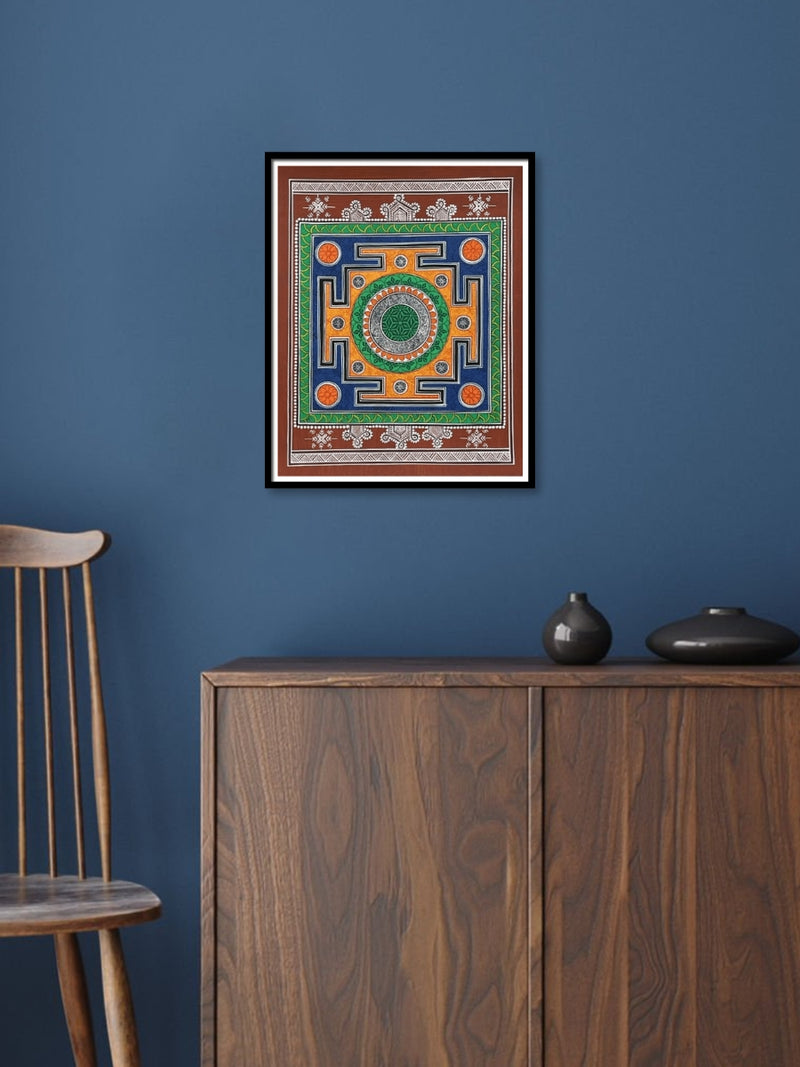 Sri Yantra art in Yantra art by Vidya soni