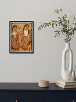 The Art of Hosting:Kalighat Art by Bapi Chitrakar