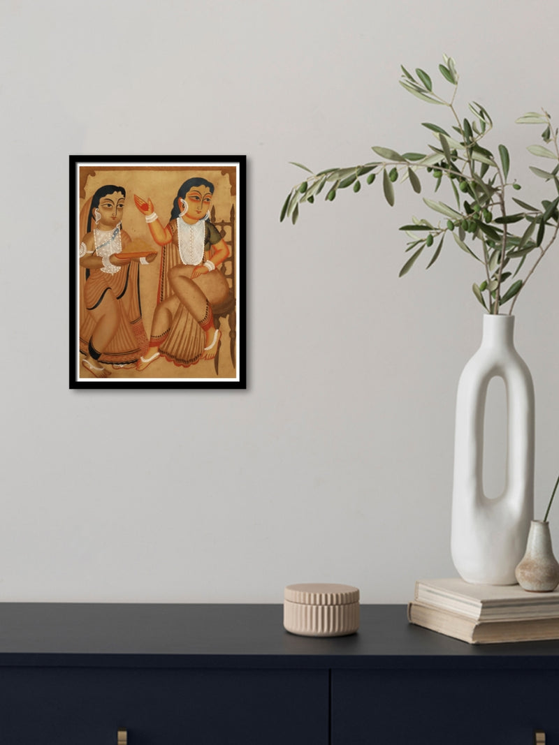 The Art of Hosting:Kalighat Art by Bapi Chitrakar