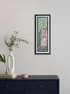 Woman in garden in Madhubani by Priti Karn
